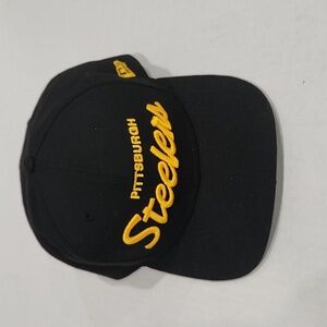 New Era Black 9FIFTY Steelers Cap